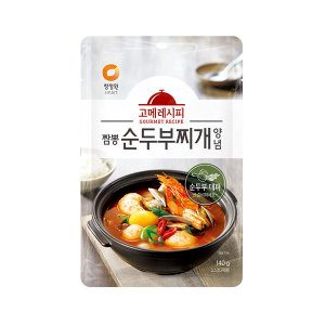 대상 청정원 짬뽕순두부찌개 양념, 140g, 1개
