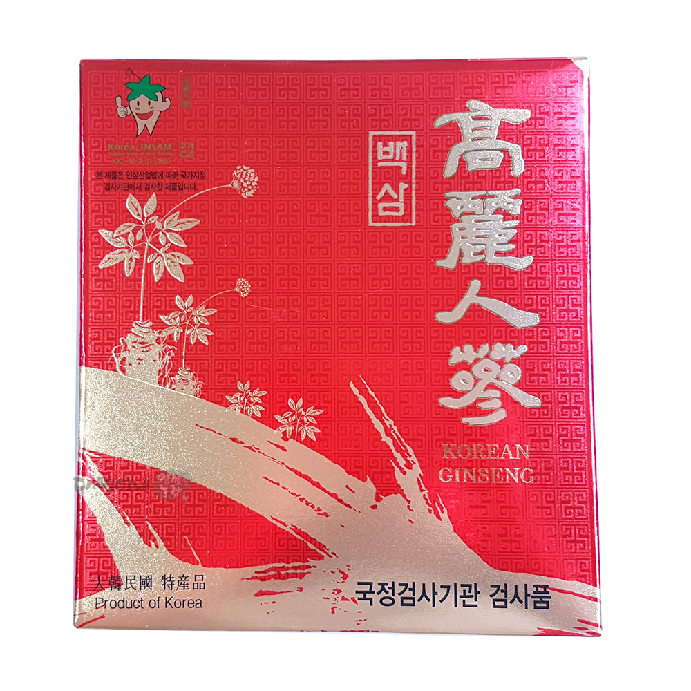 금산인삼 고려인삼 건삼 백삼 4년근 곡삼 300g x1개