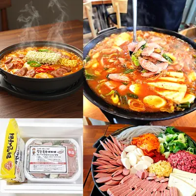 의정부 부대찌개 2인분 770g~810g 40년 전통 맛집 정순옥 식당 직송