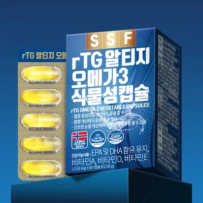 순수식품 rTG 알티지 오메가3 1008mg x