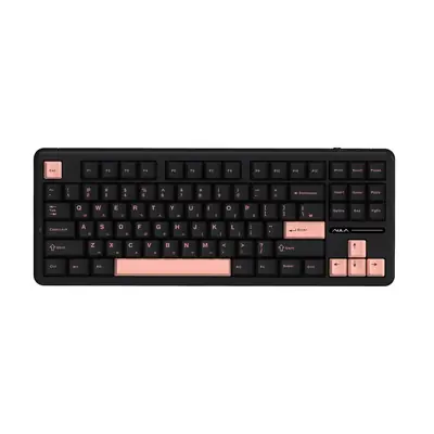 AULA F87 Pro 유무선 기계식 키보드 인디고 블랙, 저소음 피치축 V2