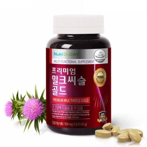 뉴트리디데이 프리미엄 밀크씨슬 골드 500mg x